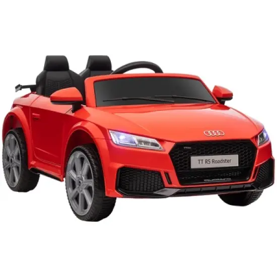 Aosom 6V Kids Electric Ride On Car, Licensed Audi TT RS with Seat and Remote Control, Horn, Music, MP3, for Kids 3-6 Years Old image {9}