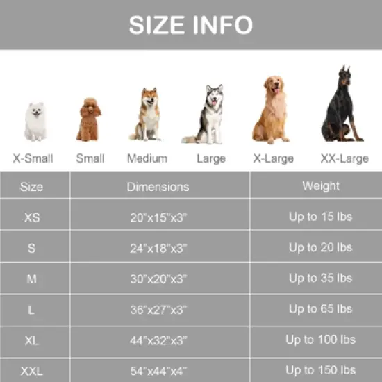 PureWags Orthopedic Dog Bed, Reversible Egg Crate Foam Pet Bed with Removable Washable Cover for Small, Medium and Large Dogs, Yellow image {6}