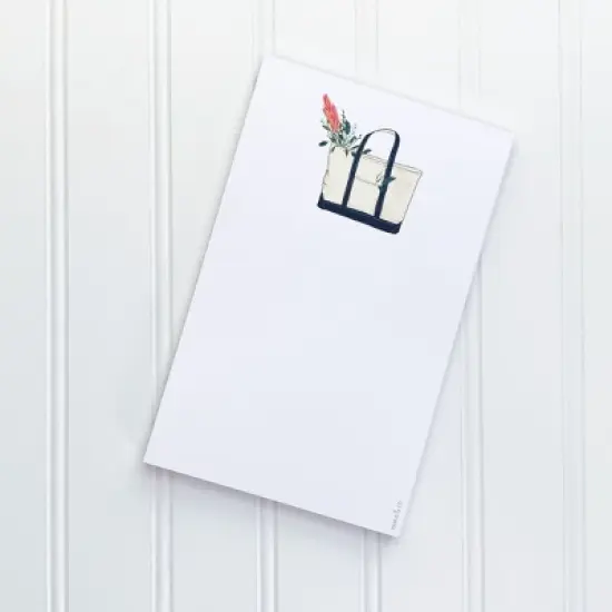 Tote Bag 5" x 8" Notepad by Ramus & Co (50 Heavyweight Tear-Off Sheets) image {3}