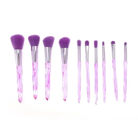 Unique Bargains Lightweight Makeup Brush Set 10 Pcs image {7}