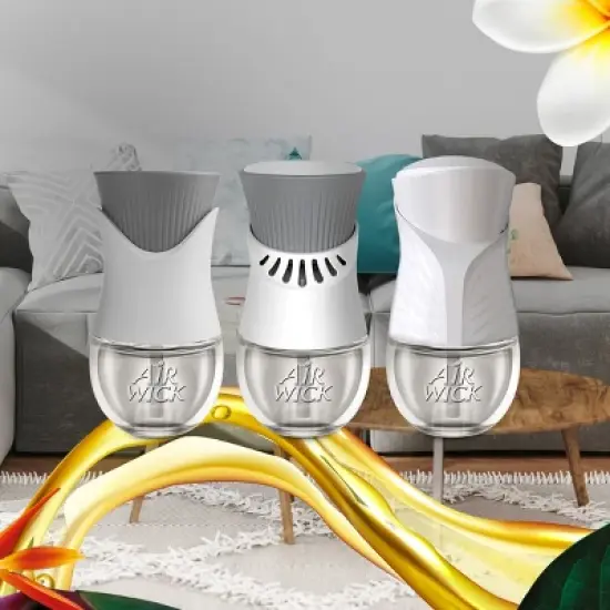 Air Wick Scented Oil Refill - Vanilla & Pink Papaya - 3.38 fl oz/5pk image {2}