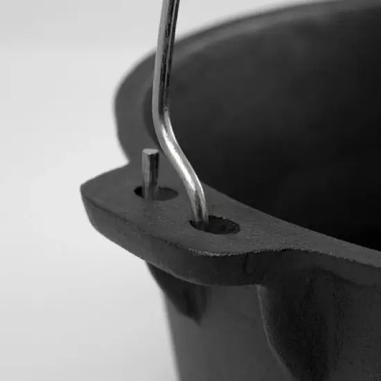 EXCELSTEEL 446 8.25QT CAMP DUTCH OVEN WITH HANDLES image {2}