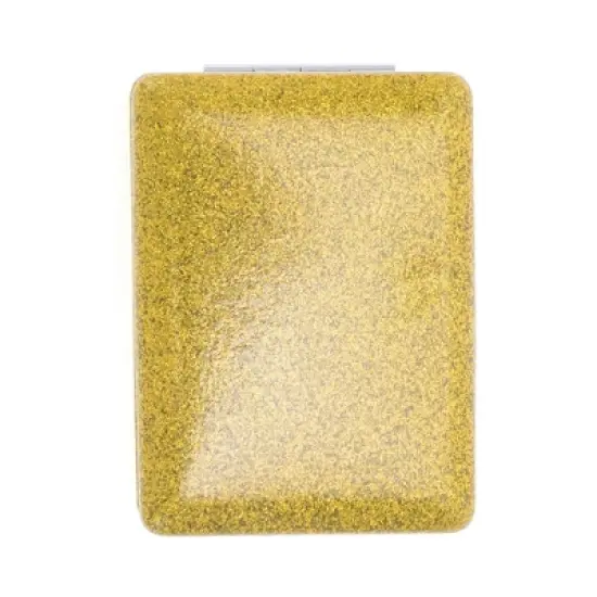 Unique Bargains Portable Rectangular Makeup Mirror 1 Pc image {6}