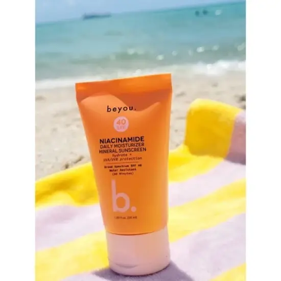 Beyou. Daily Moisturizer Mineral Face Sunscreen - SPF 40 - 1.69 fl oz image {4}