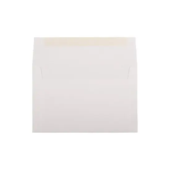 JAM Paper A9 Strathmore Invitation Envelopes 5.75 x 8.75 Bright White Wove 25/Pack (31911140) image {1}