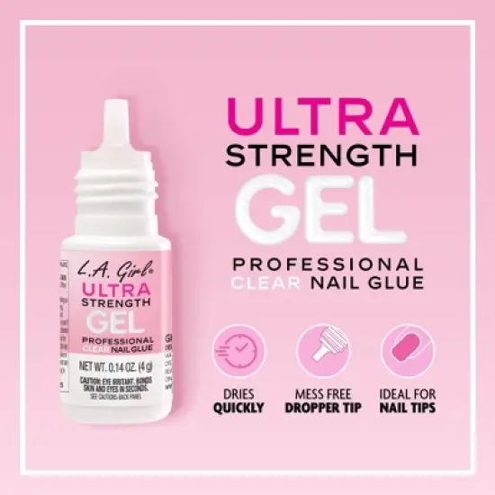 L.A. Girl Nail Glue - Ultimate Gel - 0.14oz image {5}