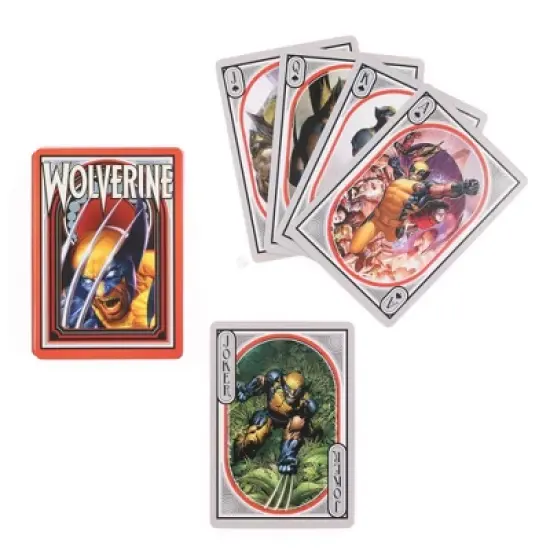 Aquarius Puzzles Marvel Wolverine Nouveau Playing Cards image {6}