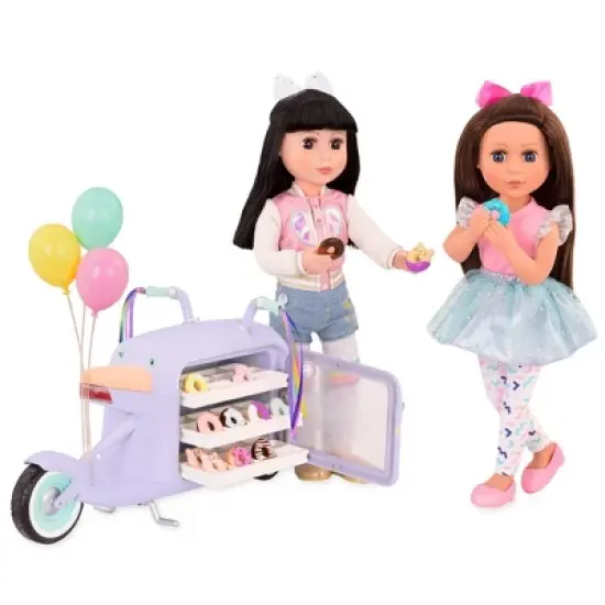Glitter Girls Donut Delivery Scooter with Electronics image {3}
