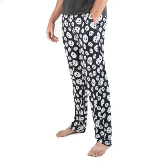 FRIDAY THE 13TH Jason Mask AOP Sleep Pajama Pants image {1}