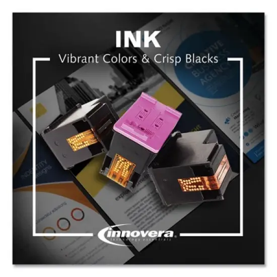 Innovera Remanufactured Cyan High-Yield Ink, Replacement for 952XL (L0S61AN), 1,600 Page-Yield image {2}