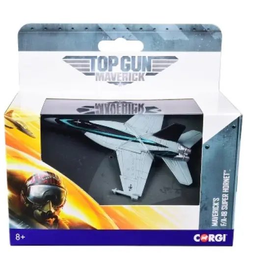 Maverick's McDonnell Douglas F/A-18 Super Hornet Fighter Aircraft "Top Gun: Maverick" (2022) Movie Diecast Model by Corgi image {2}