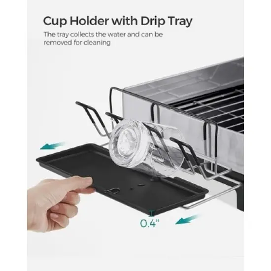 Stainless Steel Dish Drying Rack for Kitchen Counter Dish Drainers image {8}