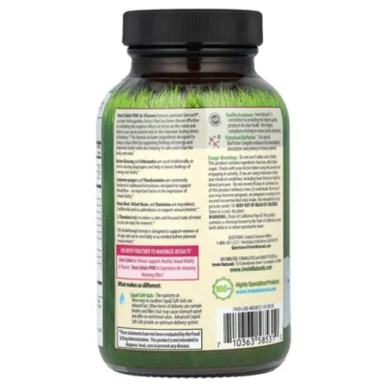 Irwin Naturals STEEL-LIBIDO PINK FOR WOMEN 60CT image {2}