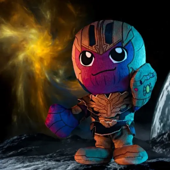 Bleacher Creatures Marvel Thanos 8" Kuricha Sitting Plush image {3}