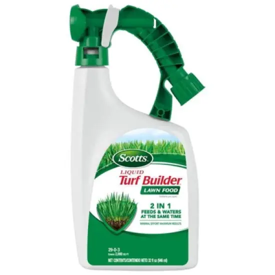 Scotts 32oz Liquid Turf Builder Lawn Food image {10}