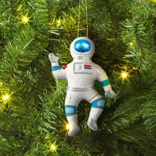 Christmas Fabric Astronaut Ornament - Wondershop&trade; image {1}