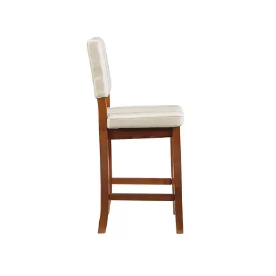 24" Milano Counter Height Barstool - Linon image {3}