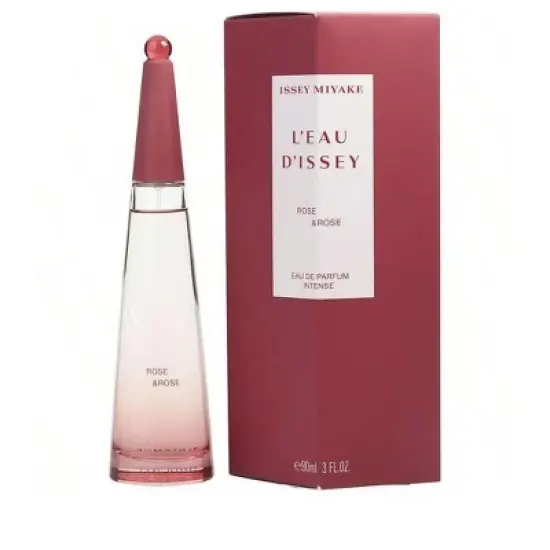 Rose & Rose By Issey Miyake Women Osmanthus, Rose, Bulgarian Rose, Amber, Cashmere Wood Eau De Parfum Intense Spray 3 Oz image {1}