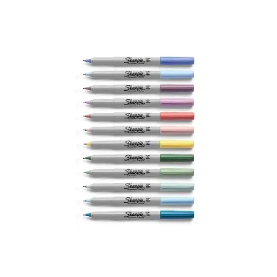 Sharpie Mystic Gems Permanent Markers Ultra Fine Tip Assorted 24/Pack (2136772) image {4}