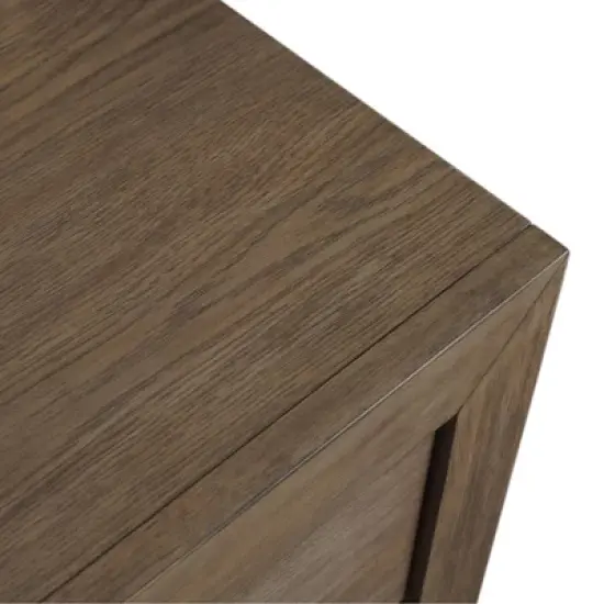 Resto 2 Drawer Nightstand Gray - Abbyson Living image {2}