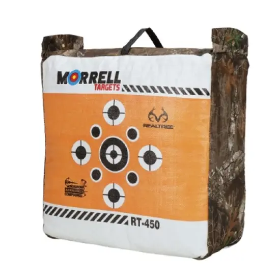 Morrell Targets RT-450 Archery Bag Target with E-Z Carrying Handle and Realtree Edge Camouflage for Crossbow, Compound, and Traditional Bow Practice image {2}