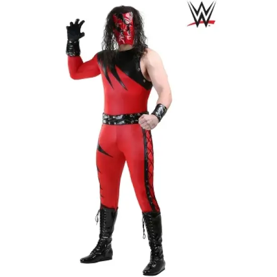 HalloweenCostumes.com WWE Kane Plus Size Costume for Men. image {1}