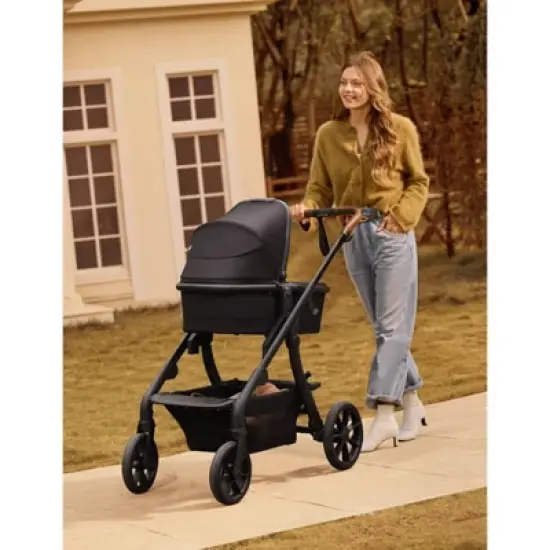 Momcozy ChangeGo Baby Stroller - Black image {11}