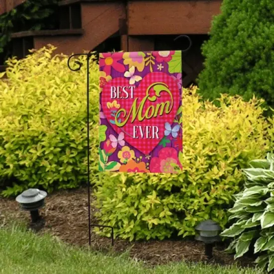 Briarwood Lane Best Mom Ever Mother's Day Garden Flag image {3}