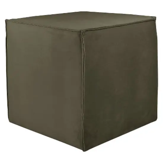 Custom Upholstered Square Ottoman with French Seams - Skyline Furniture image {5}