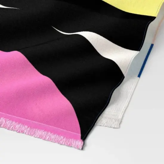 Circle Print XL Sand Resist Beach Towel - Sun Squad&trade; image {2}