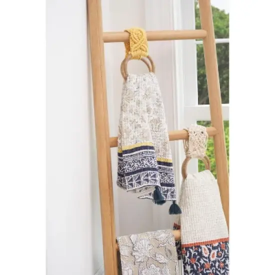 carol & frank White Kitchen Towel Holder image {1}
