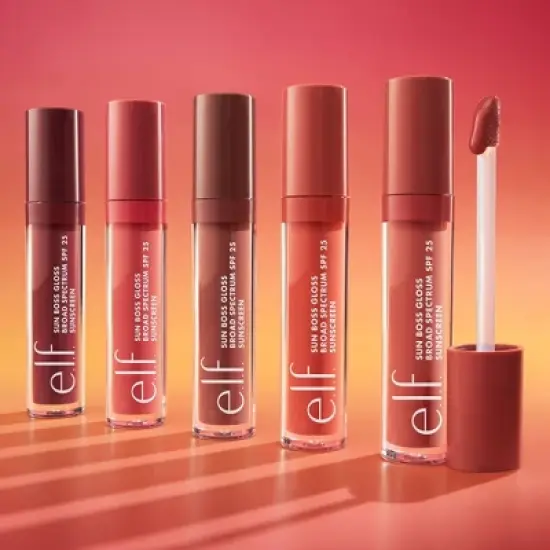 e.l.f. Sun Boss Gloss Sunscreen - SPF 25 - 0.13 fl oz image {9}