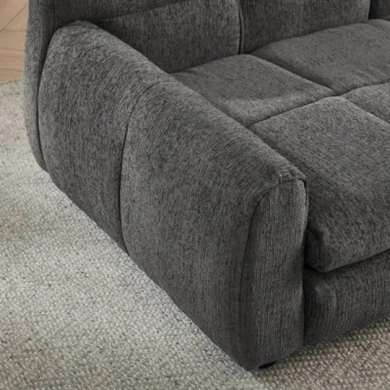 ORRD Large Dog Sofa Bed, Durable Elevated Pet Bed with Soft Linen Fabric for Big & Oversized Dogs image {1}