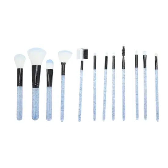 Unique Bargains Bucket Makeup Brush Set 12 Pcs image {6}