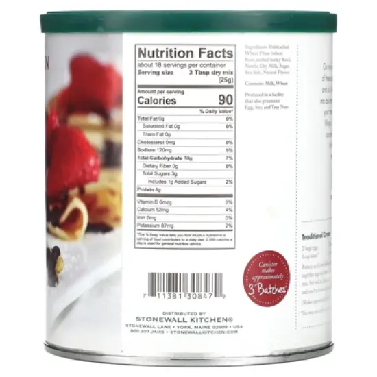 Stonewall Kitchen Traditional Crepe Mix, 16 oz (454 g) image {1}