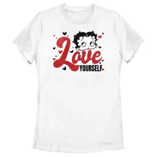 Women's Betty Boop Love Yourself T-Shirt image {3}