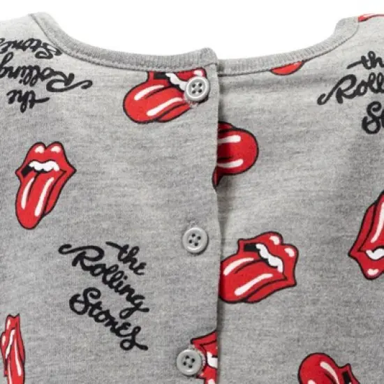 Rolling Stones Girls French Terry Sleeveless Romper Toddler image {5}