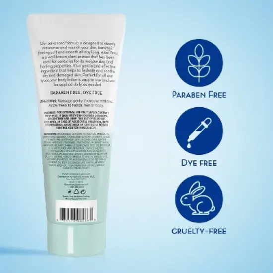 Dermasil Body Lotion, Fresh Aloe, 3-Pack &ndash; Non-Greasy, Fast-Absorbing, Fresh Scent, Cruelty-Free, 8 Oz Ea image {1}