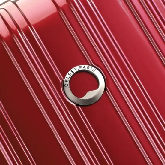 DELSEY Paris Aero Hardside Carry On Spinner Suitcase - Red image {10}