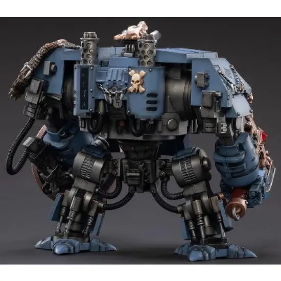 Space Wolves Venerable Dreadnought Brother Hvor 1/18 Scale | Warhammer 40K | Joy Toy Action figures image {2}