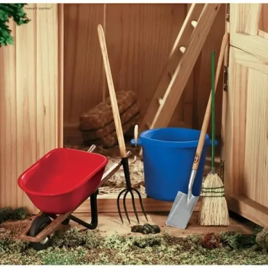 Breyer Animal Creations Breyer 1:9 Model Horse Accessory Set: Stable Cleaning Kit image {2}