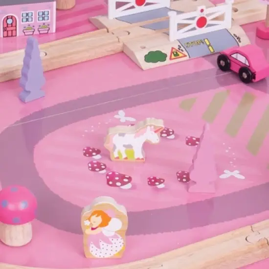 Bigjigs Rail Magical Train Set and Table image {4}