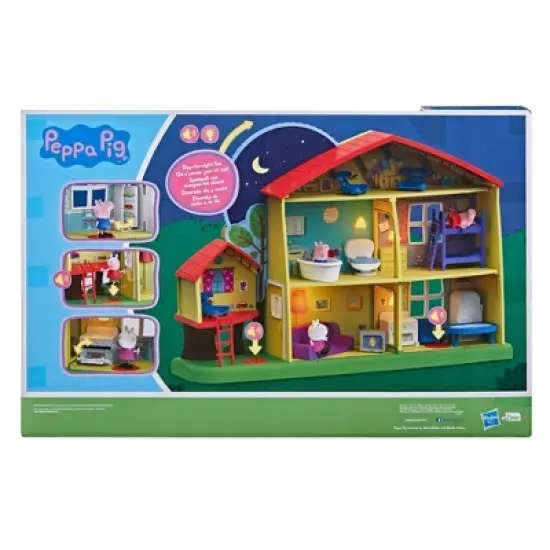 Peppa Pig Peppa's Playtime to Bedtime House Playset image {2}