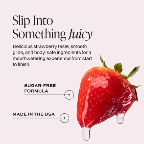 Wet Flavored Lubricant - Strawberry - 6.1oz image {2}