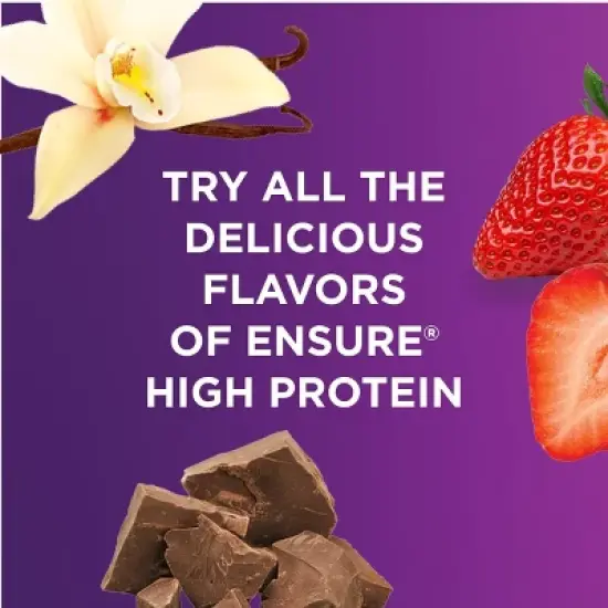 Ensure Plus High Protein Nutrition Liquid, Milk Chocolate, 8 fl oz, 24 Count image {2}