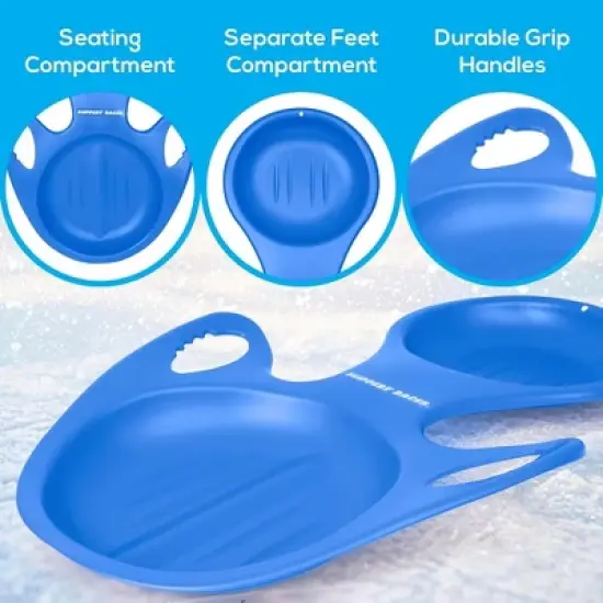 Slippery Racer Downhill Blitzer Arrow Snow Sled image {2}