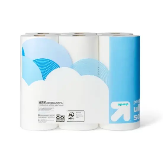 Premium Ultra Soft Toilet Paper - up & up&trade; image {2}