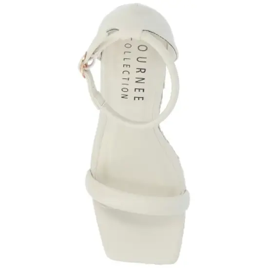 Journee Collection Womens Olesia Tru Comfort Foam Buckle Espadrille Wedge Sandals image {3}