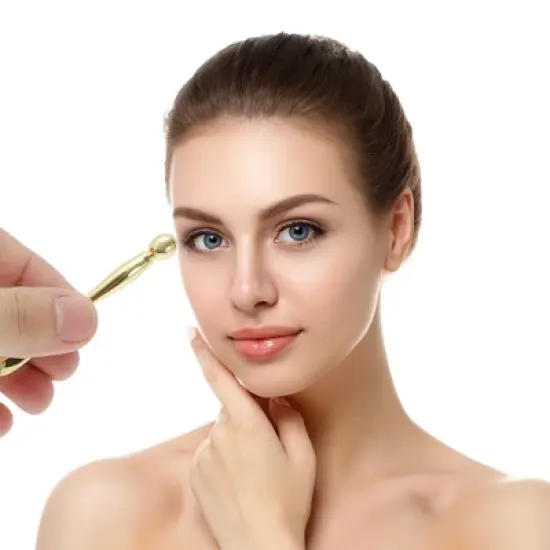 Unique Bargains Durable Round Head Eye Cream Massage Stick 1 Pc image {1}