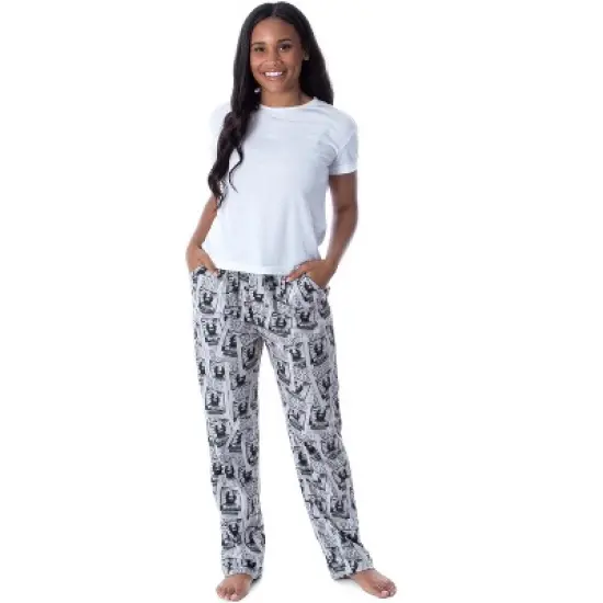Harry Potter Men's Sirius Black Have You Seen This Wizard Pajama Pants Off-White image {4}